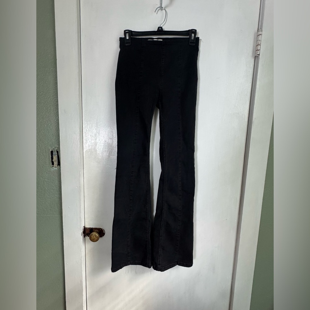 WE THE FREE Black Flared Pants